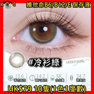 PEGAVISION 晶碩 維他命ReLi 香水系列 冷衫綠